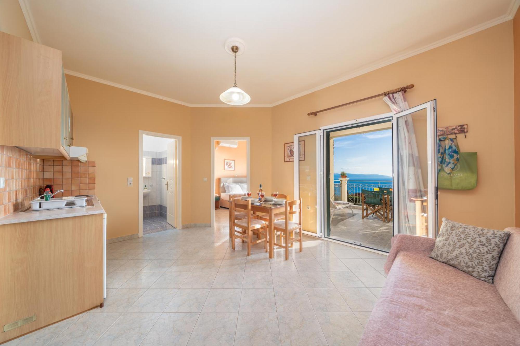 Eleftheria Apartments Vlachata Eksteriør billede