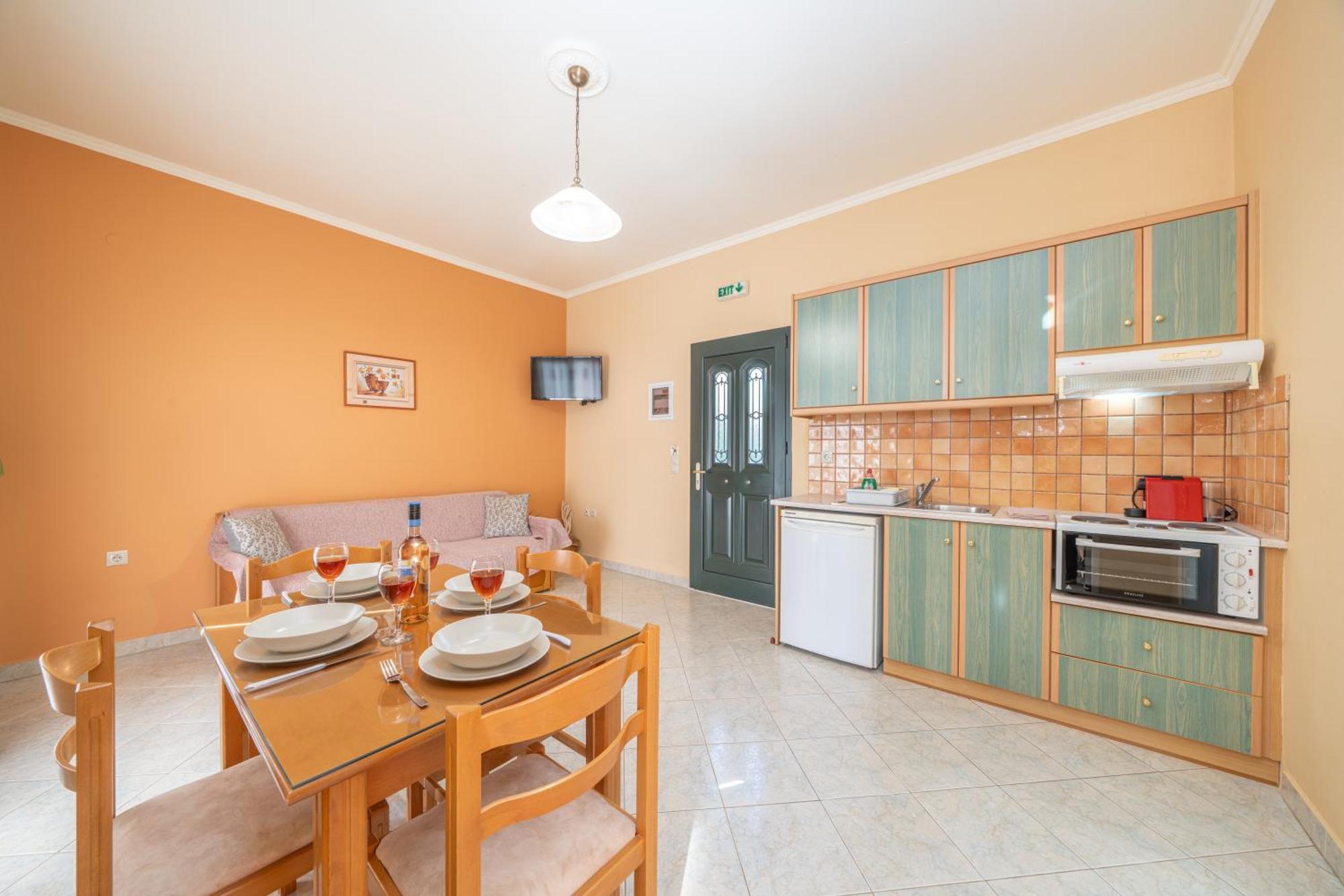 Eleftheria Apartments Vlachata Eksteriør billede