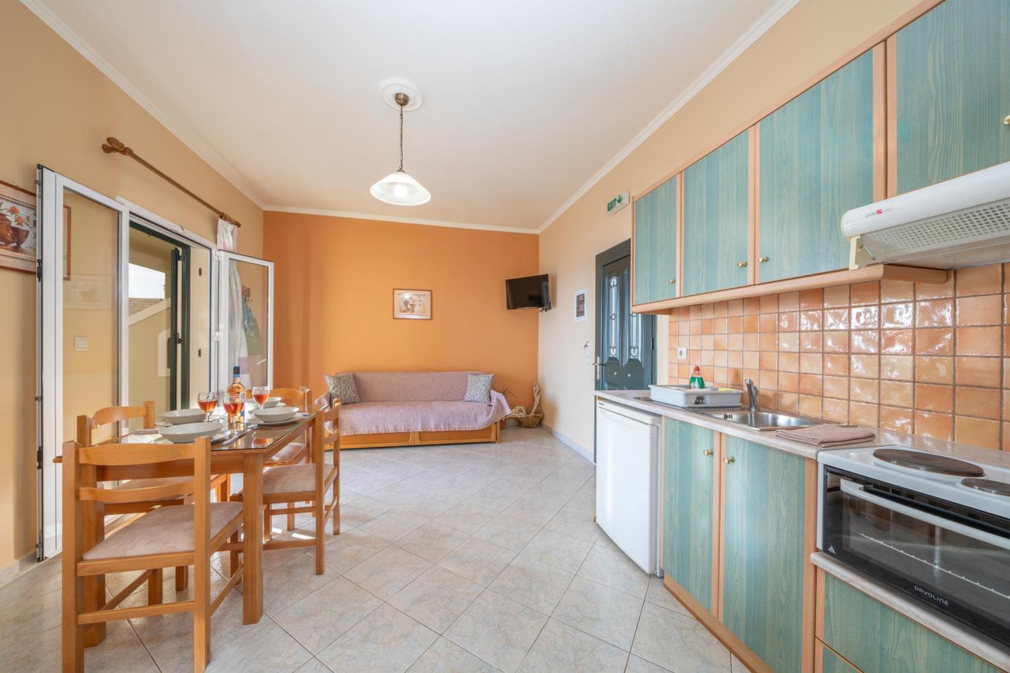 Eleftheria Apartments Vlachata Eksteriør billede